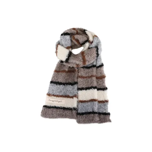 EEEENO Вязаные шарфы из искусственного кашемира для женщин