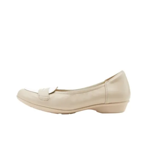 Asics Pedalla Ladies 2E Low Топ Повседневная обувь Женская Бежевая