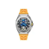 SS8829GD3 Серебристый корпус, желтый ремешок