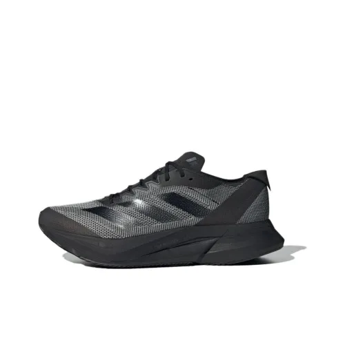 Adidas Adizero Boston 12 Беговые кроссовки Низкий топ Черный мужской