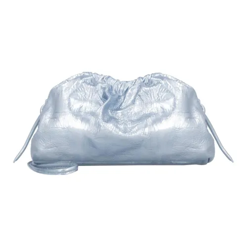 MANSUR GAVRIEL Коровья кожа Облачная сумка Одно плечо Через плечо Клатч Мини Женский Светло-синий