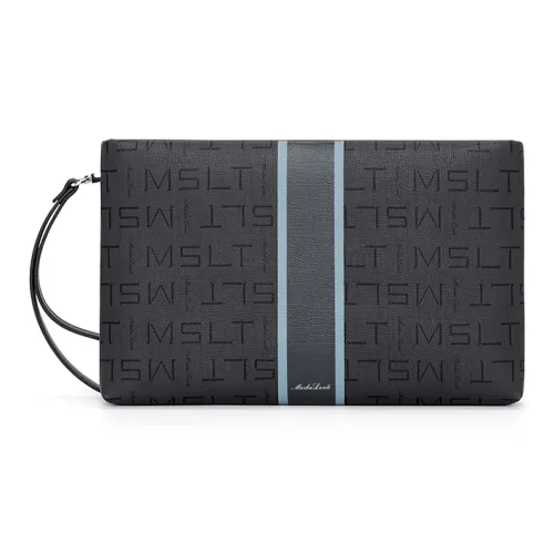 MashaLanti Сумка через плечо из ПВХ ручная сумка клатч стандартный мужской темно-серый