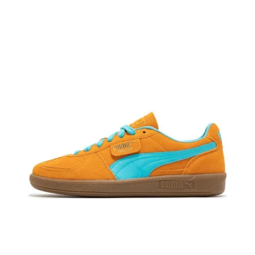 PUMA Palermo Low Топ Скейтборд Кроссовки Унисекс Оранжевый Синий