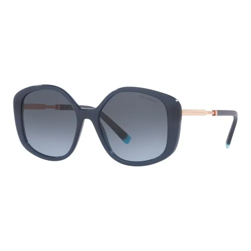 TIFFANY CO. Нерегулярная форма Солнцезащитные очки Женские Синий