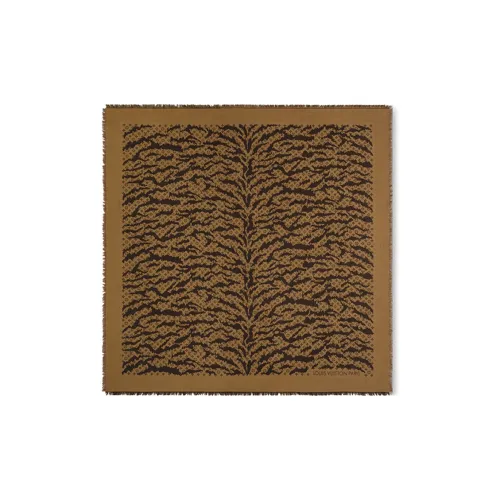 LOUIS VUITTON Вязаные шарфы Женские Коричневый