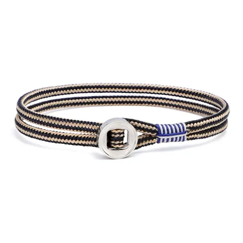 TUBAOSHU Титановая сталь Нейлон Полиэстер Браслеты Унисекс Синий Белый