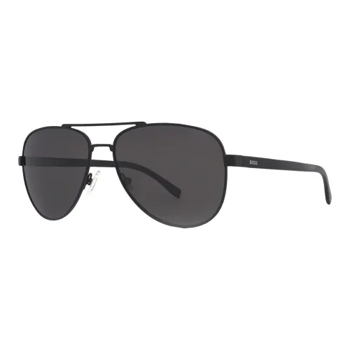HUGO BOSS Aviator Солнцезащитные очки Мужские Черные