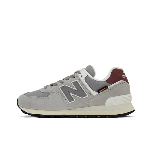 New Balance NB 574 Casual Low Top Серый Красный Унисекс