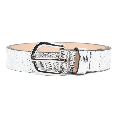ISABEL MARANT Двойной Sided Украшение Шпилька Кожаные ремни Women's Silver Ширина 3 см