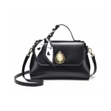 Классический черный [Подарок: элегантный шелковый шарф]