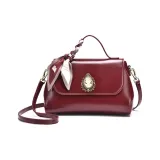 Бургундский [Бесплатный Элегантный Шелковый Шарф]