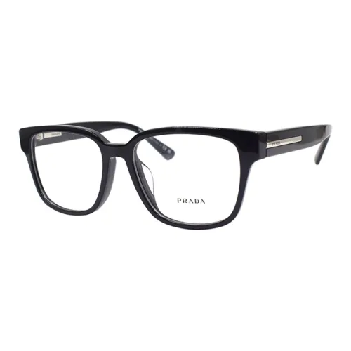 PRADA Квадратные Оправы для Очков Мужские Черные