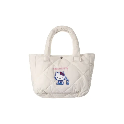 Sanrio Polyester Tote Bag Shopping Bag Medium Women's Beige