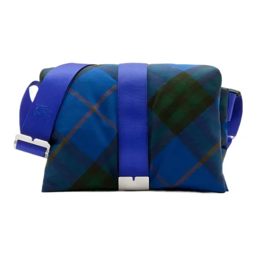 Burberry Полиэстер Полиуретан Сумка через плечо Мужская Рыцарь Синий