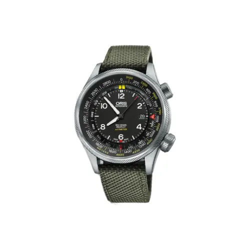 Oris Автоматический Механический Механизм Мужские Часы 47 мм Черный