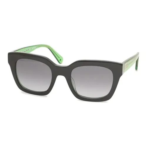 Kate Spade Ацетатные солнцезащитные очки с нерегулярной формой женские черные