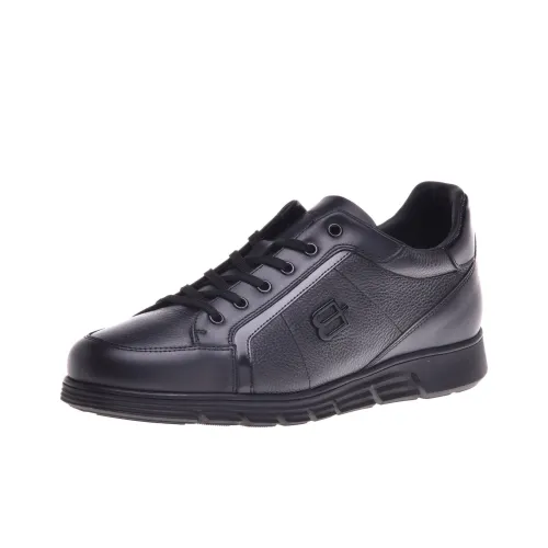 Baldinini Низкие кроссовки для скейтбординга Мужские Черные