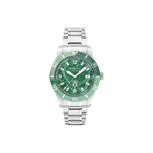 MONTBLANC 1858 Collection Автоматический Механический Часы Мужские Циферблат 41 мм Зеленый Нержавеющая Сталь Корпус