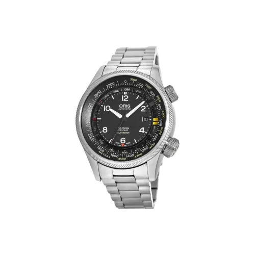 Oris Автоматический Механический Механизм Мужские Часы 47 мм Черный