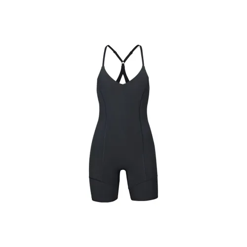 Lululemon LAB Nulux™ и Mesh Темно-серый Женская Йога Боди