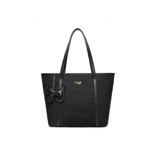 Крокодил Ткань Тоут Сумка Сумка для покупок Сумка Сумка через плечо Женская Черная