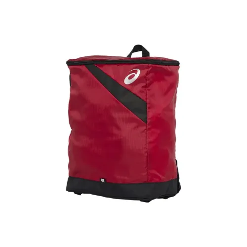 Asics Полиэстер Рюкзак Мужской Красный