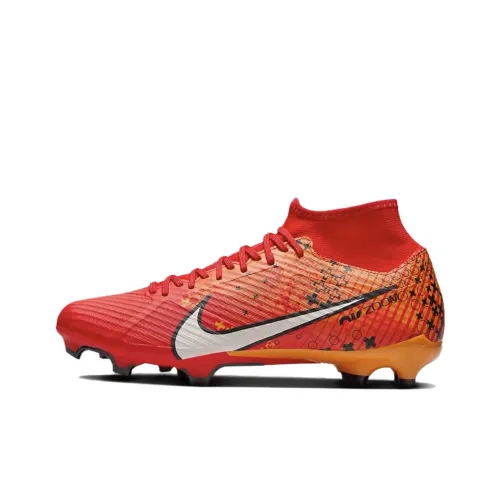 Nike Mercurial Superfly 9 Футбольные бутсы MID Топ Светло-красный Мужской