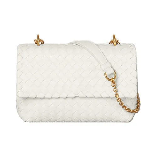 Bottega Veneta Овечья кожа Сумка через плечо Сумка на плечо Женская Белая