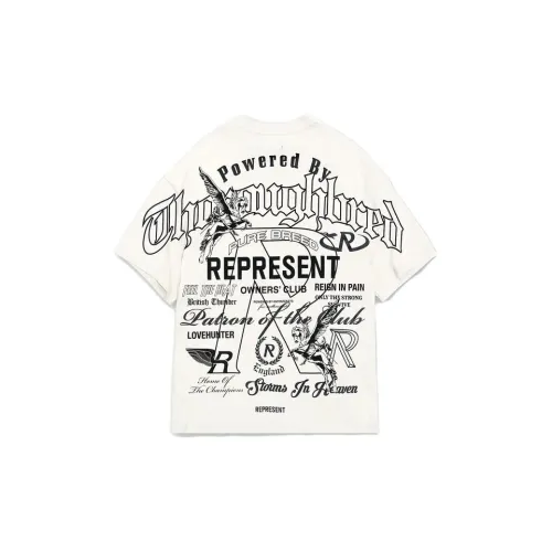 REPRESENT Белая Мужская T-Рубашка