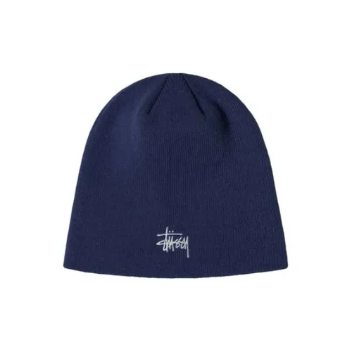 Stussy Акриловые волокна Бини Шапка Унисекс Синий Фиолетовый