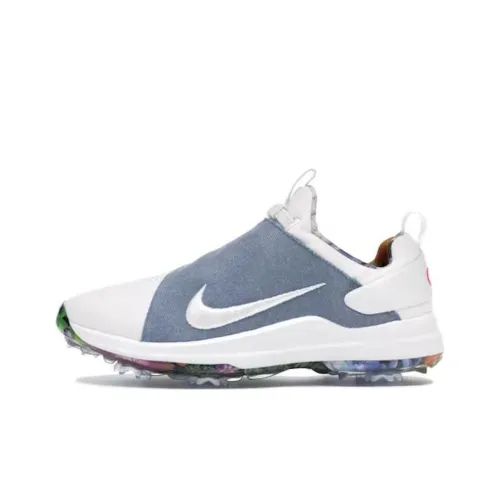 Nike Golf Tour Premiere Шокабсорберы Противоскользящие Низкие Топы Обувь для гольфа Унисекс Белый