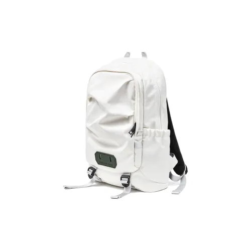 LIVEBOX EN DIRECT Nylon Backpack Large Men's White