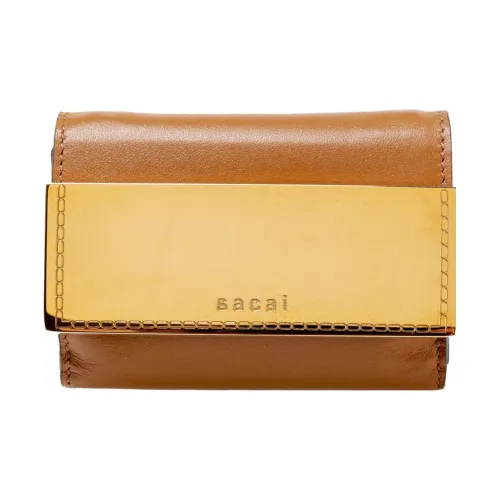 sacai Кошельки Верблюжий Женские