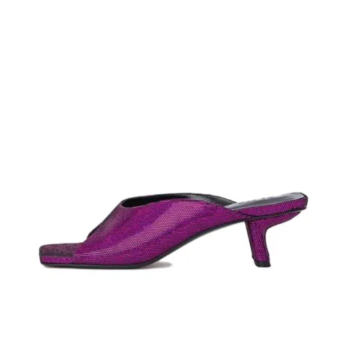 By Far Слипоны Женские Фиолетовые