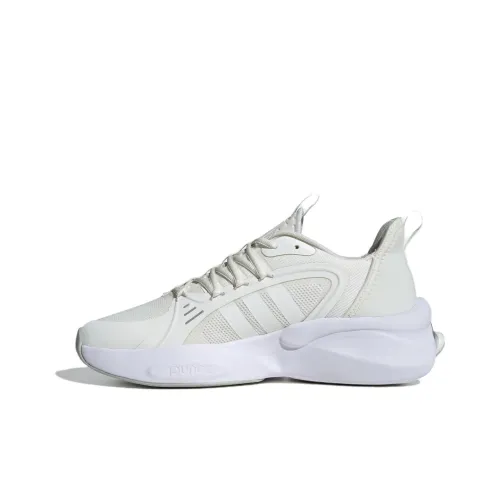 adidas Alphaboost V1 Устойчивый к истиранию Низкий Топ Повседневные Беговые кроссовки Унисекс Экрю