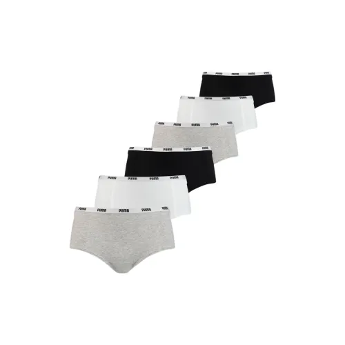 PUMA Лот DE 6 Мини Шорты Femme Нижнее белье Женское 6 пар