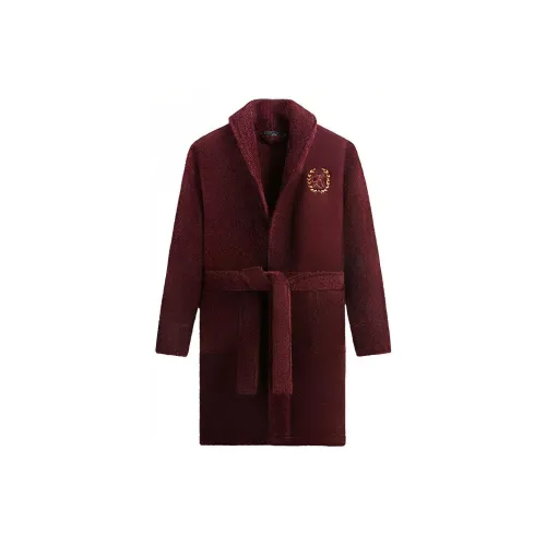 KITH FW23 Sleep Robe Мужской Темно-красный