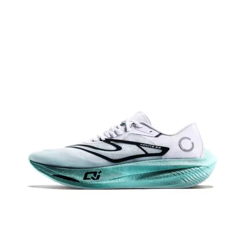 Erke Zhijing 2,0 Износостойкие Дышащие Низкие Кеды для Бега Женские Azure