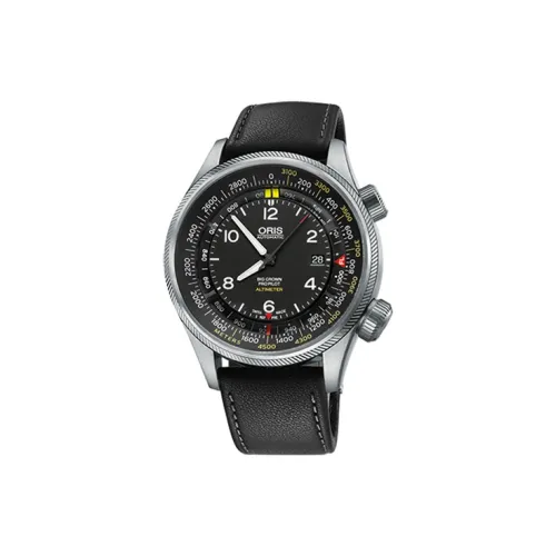 Oris Автоматический Механический Механизм Мужские Часы 47 мм Черный