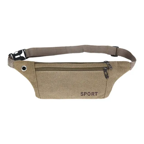 Boniu Canvas Bag Одно плечо через плечо Бананка Маленький Унисекс Хаки Черный Кофейный Армейский зеленый