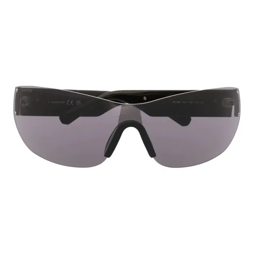 Swarovski Ацетат Кристальный Нерегулярная форма Солнцезащитные очки Женские Черный