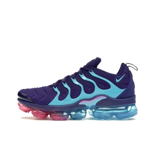 Nike Air Vapormax Plus Износостойкий и Легкий Низкий Топ Беговые кроссовки Мужские Синий-Фиолетовый