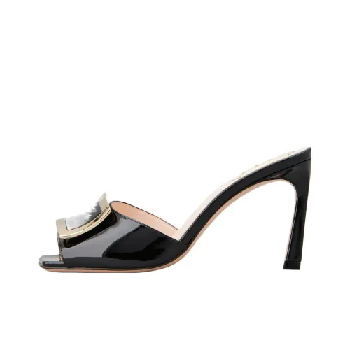 Roger Vivier Шлепанцы Женские Черные