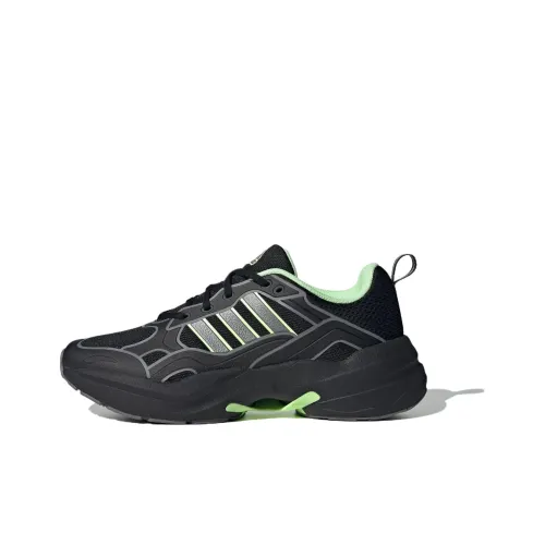 Adidas Maxxcetus Беговые кроссовки Низкий топ Черный Зеленый Унисекс
