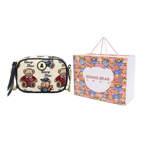 ERANGBEAR Жаккард Маленькая Круглая Сумка Монетница Сумка через плечо Средняя Унисекс Синяя Светло-синяя