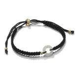 Мирный Застежка Зеленый Браслет с Шнурком