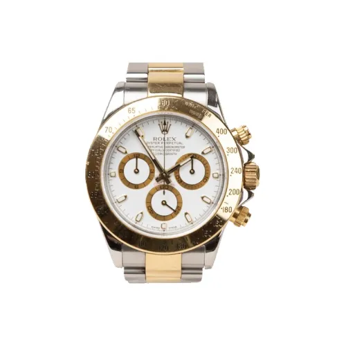 ROLEX Автоматический Механический Часы Мужские 40 мм Белый Циферблат Стальной Корпус Часов Стальной Ремешок