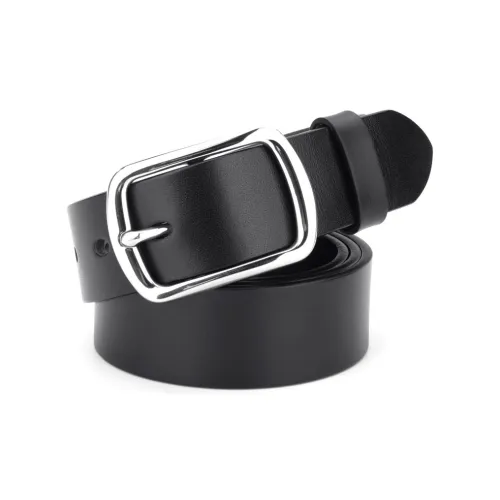 Cows Reign Однослойный ремешок из натуральной коровьей кожи мужской ширина 3,4 см