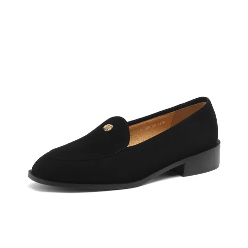 F·LOVES·f Лоферы Низкие Черные Женские