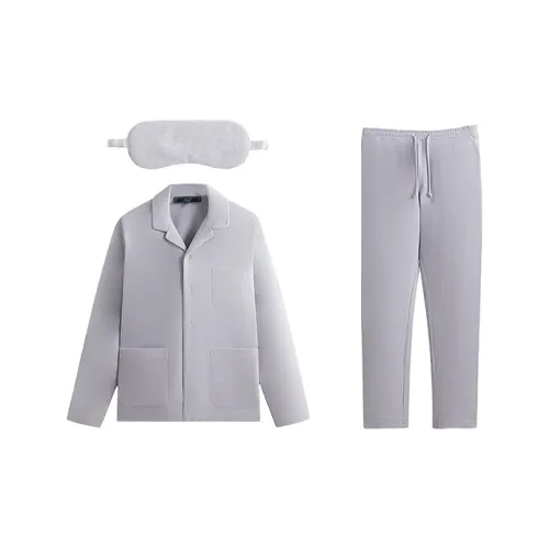 KITH FW23 Пижамный комплект Мужской Светло-Серый